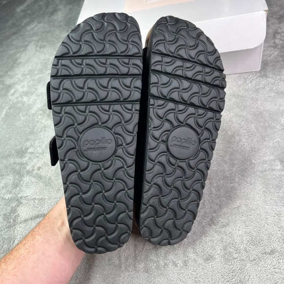 Birkenstock Papillio Arizona Pap Flex Platform Sandals Women 39 Black Narrow Fit - Picture 6 of 7